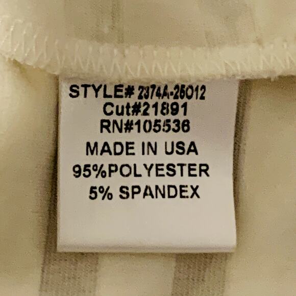 SLINKY BRAND Top Size 2X Stretchy Rows of Ruffles Sequins Women's - Picture 6 of 7